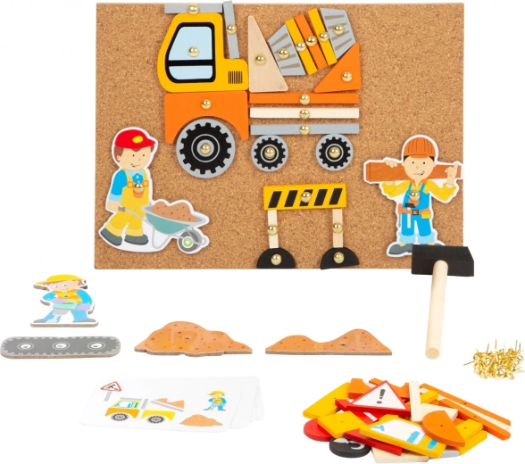 Crear sobre tablero de corcho