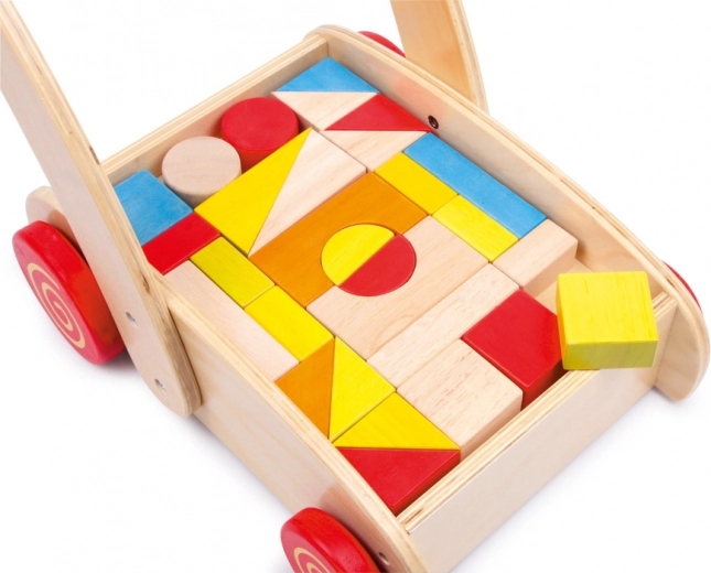 Juego creativo con bloques de colores
