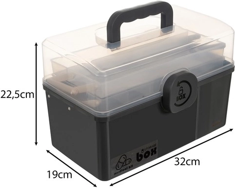 Estantes desplegables de dos niveles con compartimentos
