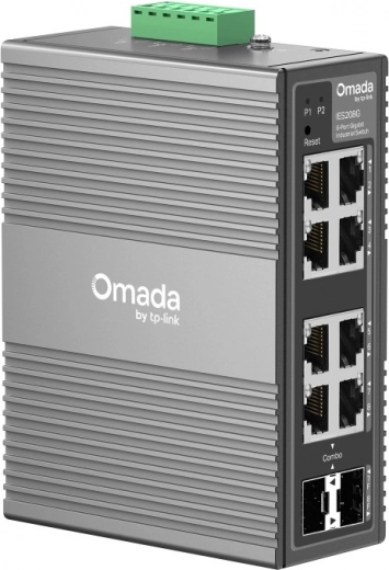 Conectividad flexible: 6× RJ45 + 2× combo RJ45/SFP