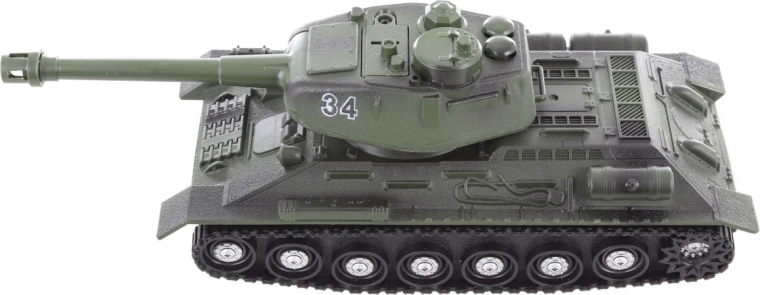 Torreta giratoria y cañón largo