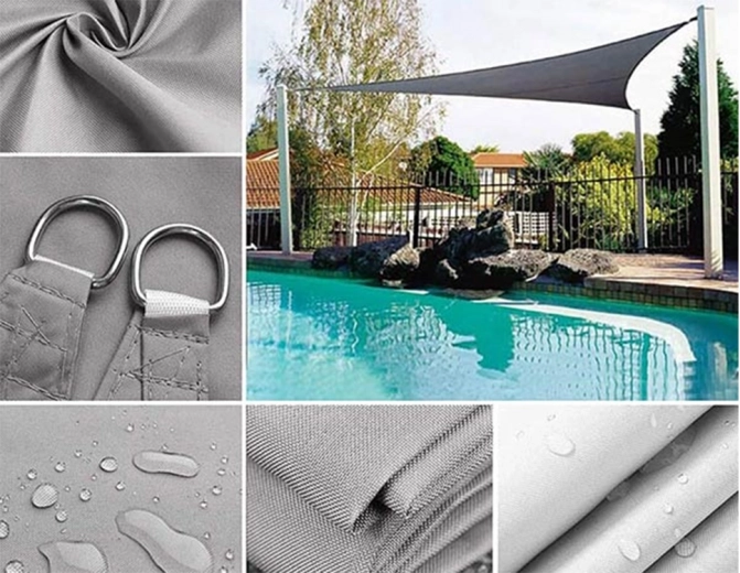 Acabado repelente al agua y secado rápido