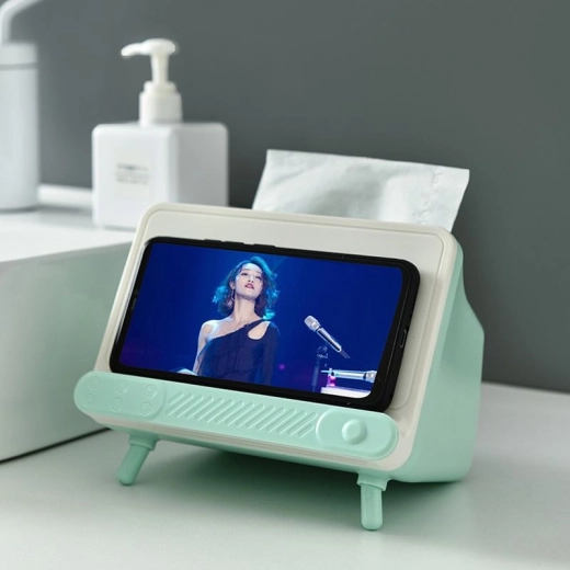 Soporte para teléfono para una visualización cómoda