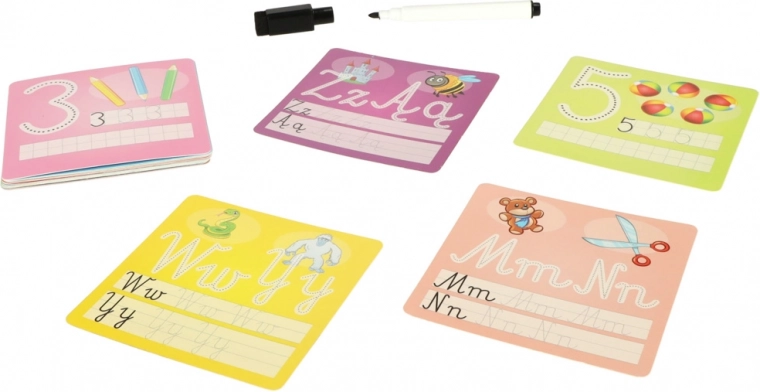 Números y letras de forma lúdica