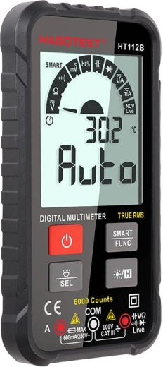 True RMS y automatización SMART para mediciones precisas