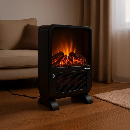Calor instantáneo y acogedor efecto chimenea