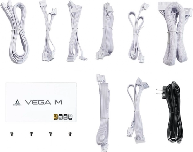 Cableado totalmente modular en blanco