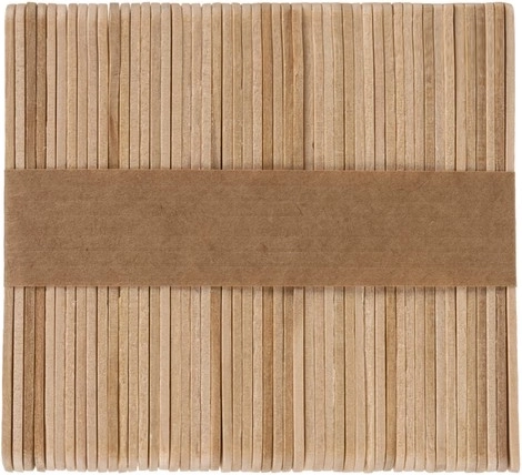 50 palitos de madera incluidos