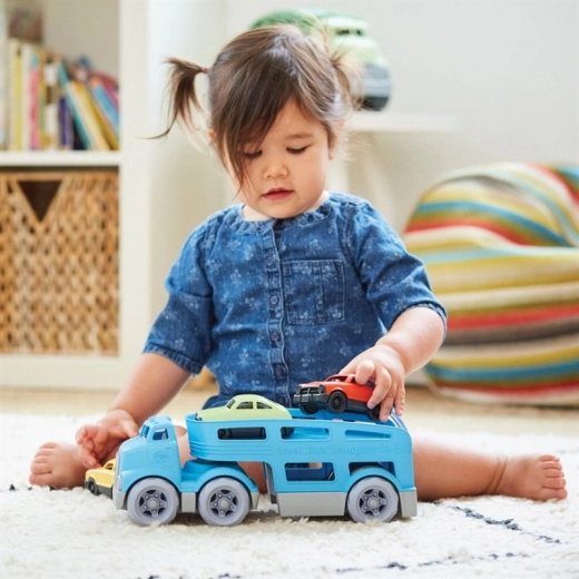 Transportador de dos pisos con dos rampas