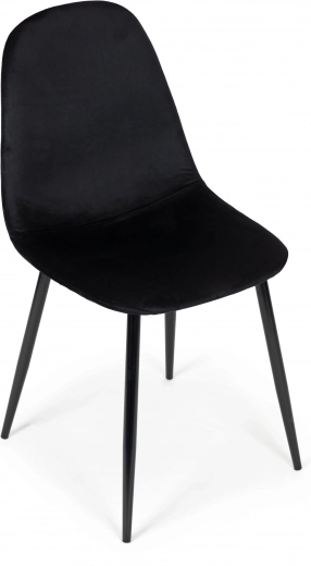 Elegante terciopelo negro