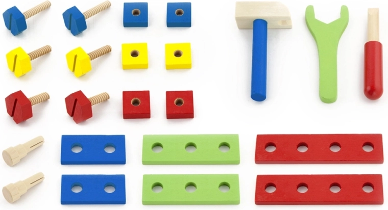 Juego completo de herramientas para pequeños manitas