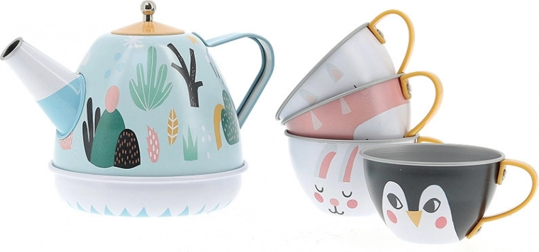Set metálico ligero para manos pequeñas