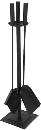 Acero inoxidable resistente y acabado negro mate