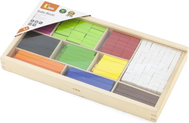 Madera de calidad y caja organizada