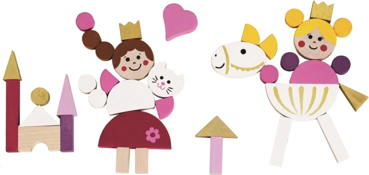 Crear historias de princesas con 45 piezas
