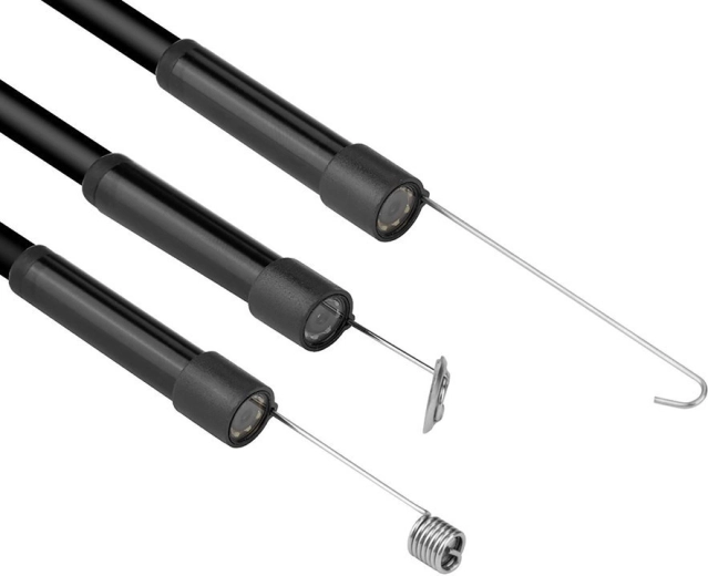 Potente iluminación LED y adaptadores prácticos