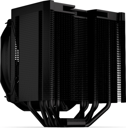 Seis heatpipes y aletas densas para una refrigeración máxima