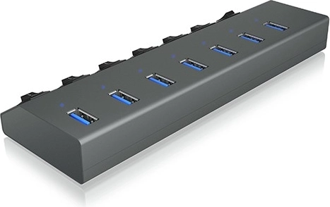 Siete puertos USB 3.0 de alta velocidad