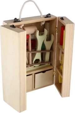 Todo en uno en un maletín de madera portátil