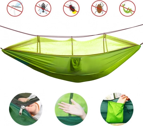 Mosquitera integrada para un sueño tranquilo