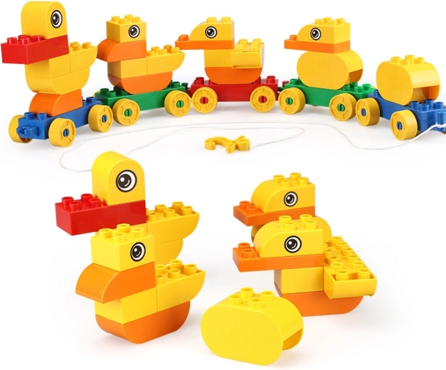 Construye el tren de patos