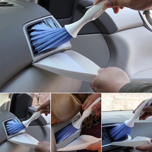 Limpieza precisa del interior del coche