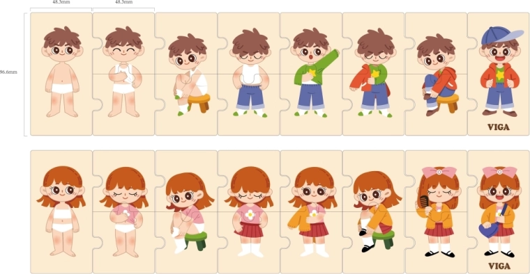 Aprender a vestirse paso a paso