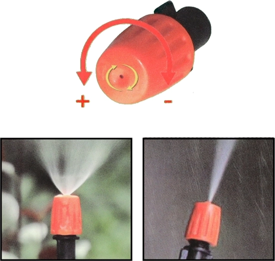 Boquillas regulables para un ajuste preciso