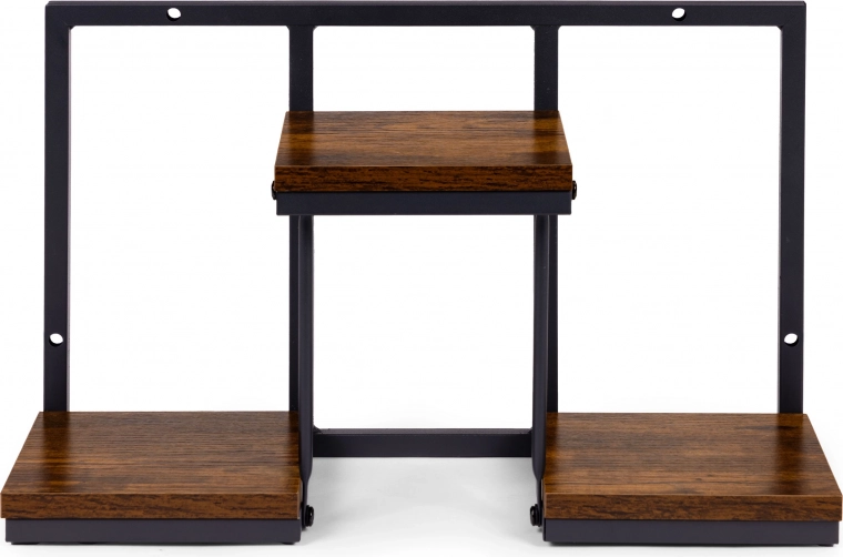 Marco de acero estable con 3 niveles