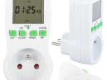 Temporizador digital para enchufe con pantalla LCD