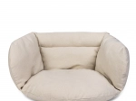 Cojín para silla colgante nido color crudo