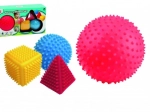 Juego sensorial de formas geométricas LITTLE HERO, 4 uds