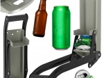 Triturador de latas de pared con abrebotellas