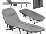 Tumbona de camping plegable 200 × 65 cm MULTIGARDEN con respaldo ajustable