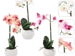 Orquídea artificial mix 3 colores 42 cm