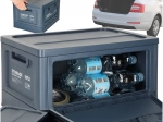 Caja de camping - caja plegable 25 l azul