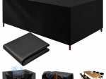 Funda protectora impermeable (lona) para muebles de jardín y mesa de catering 250 × 210 × 90 cm