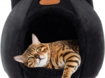 Iglú de felpa para gatos Purlov