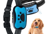 Collar de adiestramiento electrónico antis ladridos para perros, resistente al agua y recargable