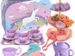 Juego de té infantil en maletín con dulces