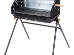 Parrilla de jardín MADISON con cuba de hierro fundido y asador 55 × 28 × 60 cm