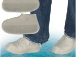 Cubrezapatos de silicona impermeables M, grises (UE 35–38)