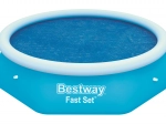 Lona solar de cobertura para piscina 244 cm BESTWAY Fast Set