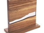 Soporte magnético de cuchillos River de madera de acacia de doble cara