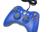 Gamepad con cable estilo Xbox azul