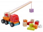 Grua de madera Cubika con imán