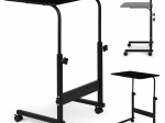 Mesa móvil para portátil negra