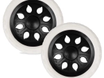 Ruedas de repuesto para carrito de compra 16 cm, 2 uds