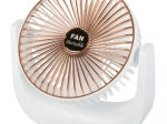 Ventilador de escritorio USB con iluminación LED
