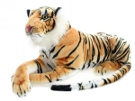 Tigre de peluche marrón 70 cm